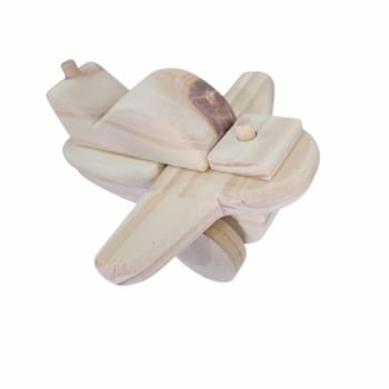 Mini Avion Jumbo Natural